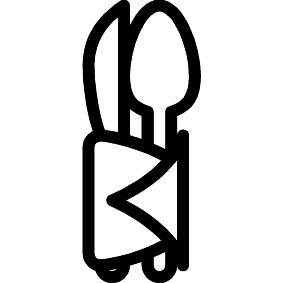 Dekoration von Besteck